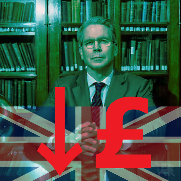 Scott Bessent vs. lira sterlină britanică